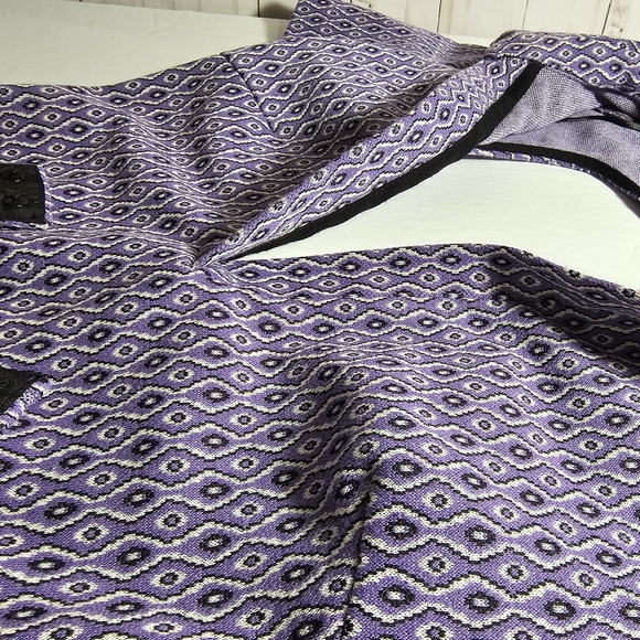 Zara purple pattern one-piece bodysuit XS - Picture 5 of 5